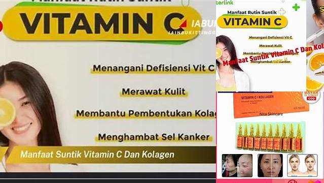 Temukan Manfaat Suntik Vitamin C dan Kolagen yang Jarang Diketahui