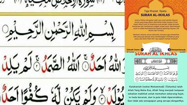 Manfaat Surat Al Ikhlas yang Jarang Diketahui, Wajib Anda Baca!