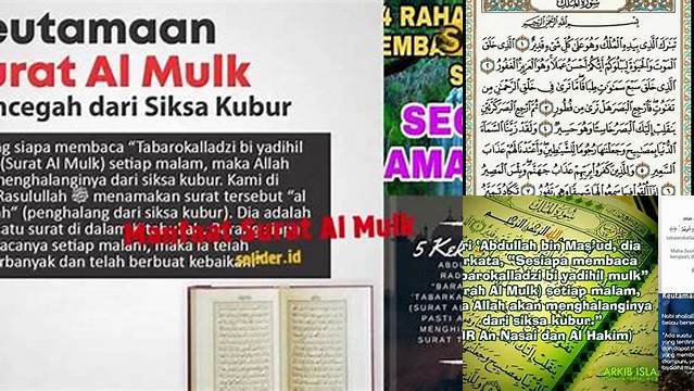 Temukan 10 Manfaat Surat Al-Mulk yang Jarang Diketahui, Sungguh Menakjubkan!