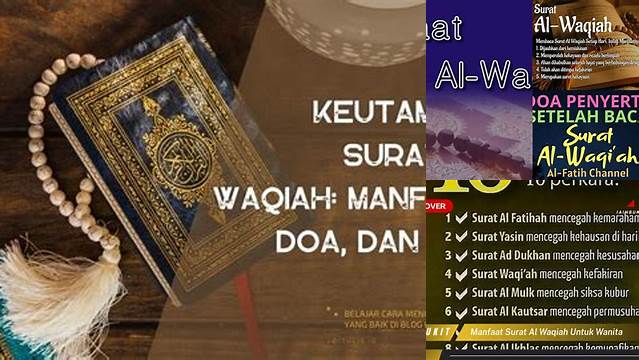 Temukan Manfaat Ajaib Surat Al Waqiah yang Jarang Diketahui