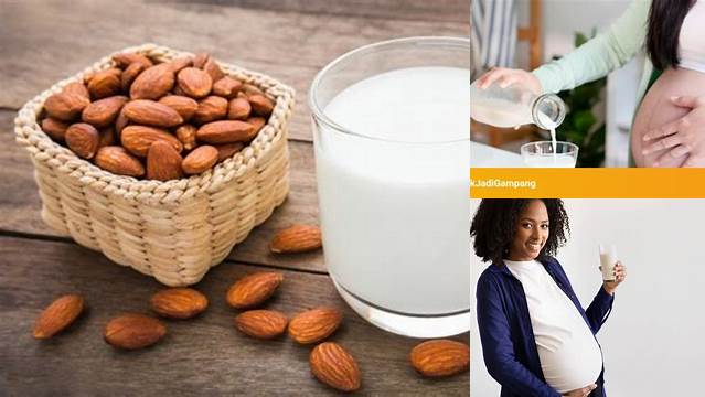 10 Manfaat Susu Almond untuk Ibu Hamil, Nutrisi Terbaik Janin Sehat