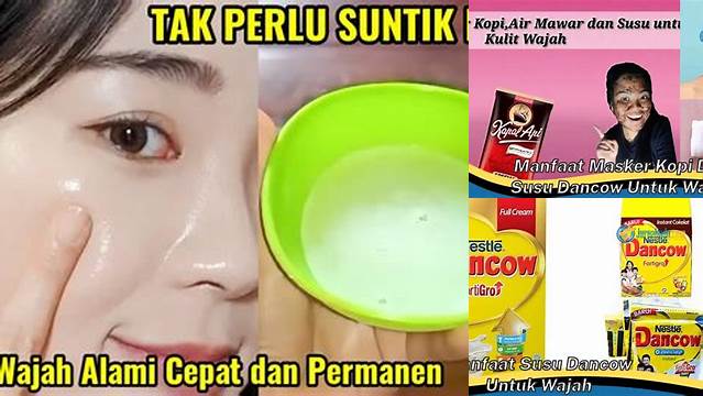 Temukan Manfaat Susu Dancow untuk Wajah yang Jarang Diketahui