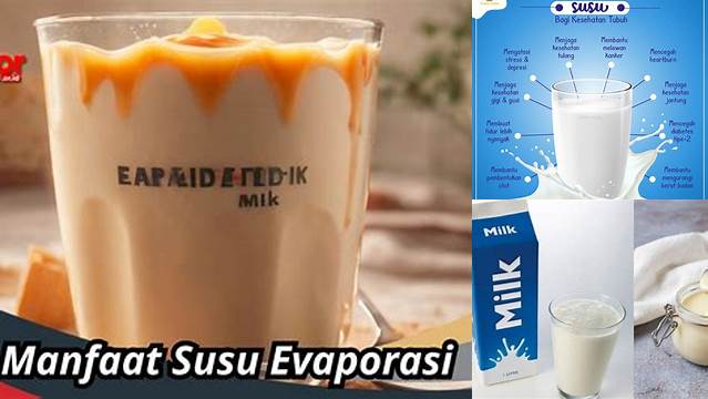 9 Manfaat Susu Evaporasi yang Jarang Diketahui