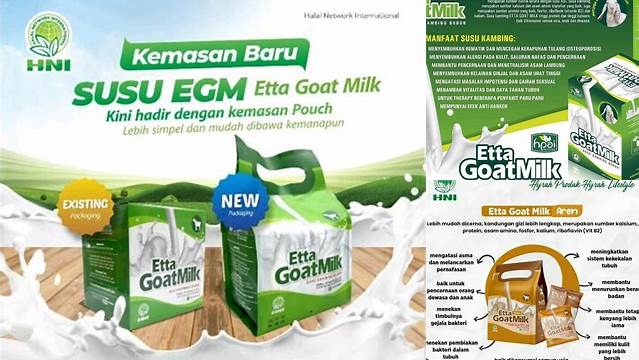 Temukan Manfaat Susu Kambing Etta Goat Milk yang Menakjubkan