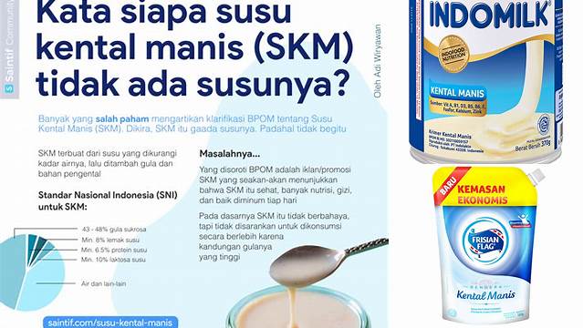 Temukan Manfaat Susu Kental Manis yang Jarang Diketahui