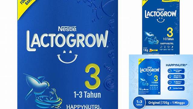 Temukan Khasiat Susu Lactogrow 1 3 Tahun yang Jarang Diketahui