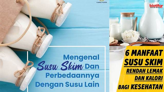 Temukan Manfaat Susu Skim yang Jarang Diketahui!