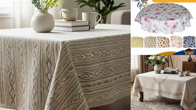 Manfaat Tersembunyi Taplak Meja yang Jarang Diketahui, Yuk Ungkap!