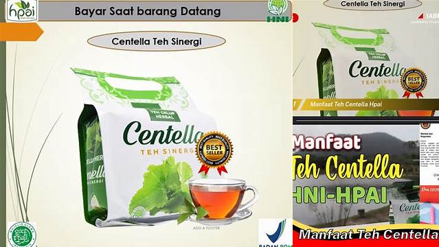 Manfaat Teh Centella HPAI yang Perlu Anda Tahu