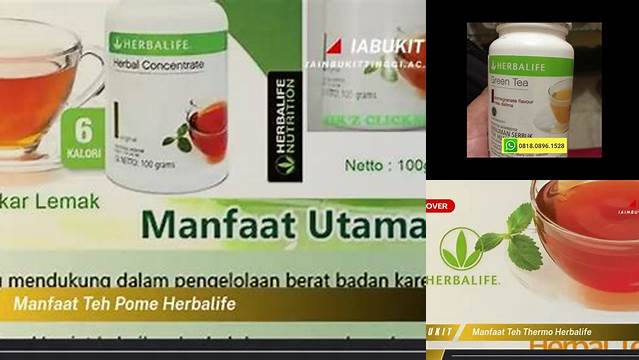 Temukan Manfaat Teh Pome Herbalife yang Jarang Diketahui