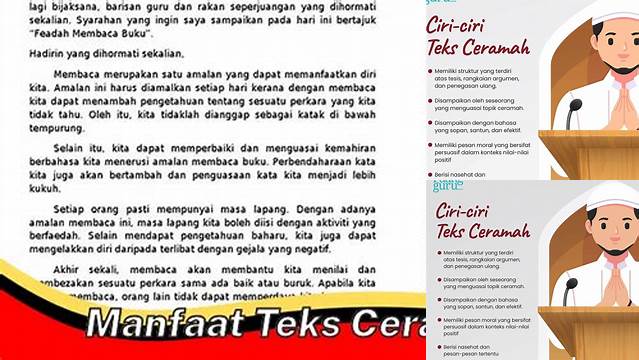 Manfaat Teks Ceramah yang Jarang Diketahui, Wajib Anda Ketahui!