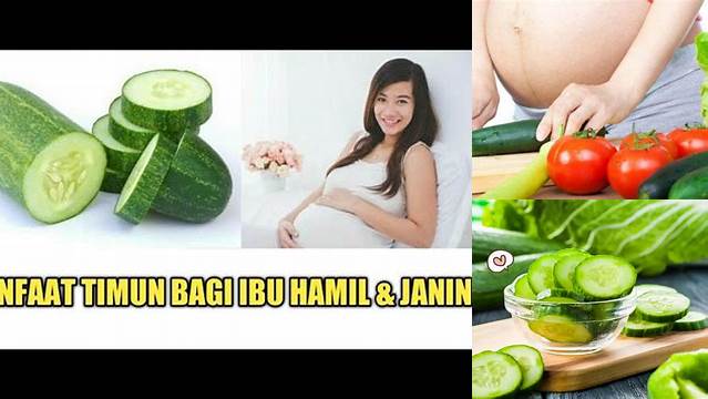 Ungkap Manfaat Timun untuk Ibu Hamil Muda