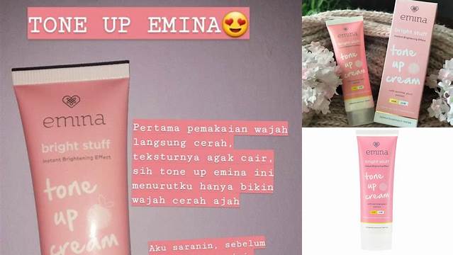 Temukan 6 Manfaat Tone Up Cream Emina yang Akan Membuat Anda Takjub