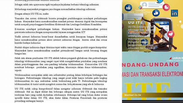 Manfaat UU ITE: Penemuan Menakjubkan yang Jarang Diketahui
