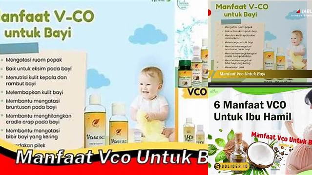 10 Manfaat VCO untuk Bayi yang Jarang Diketahui, Buktikan Sendiri!