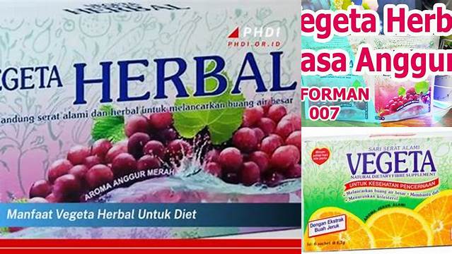 10 Manfaat Vegetal Herbal Jarang Diketahui, Yuk Cari Tahu!