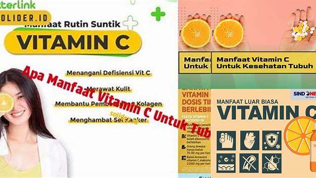 Temukan Manfaat Vitamin C yang Jarang Diketahui untuk Tubuh Anda!