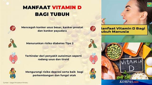 Temukan 9 Manfaat Vitamin D bagi Tubuh yang Jarang Diketahui