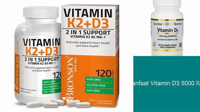 Temukan 10 Manfaat Vitamin D3 5000 IU yang Jarang Diketahui