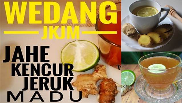 Temukan 10 Manfaat Wedang Kencur yang Jarang Diketahui