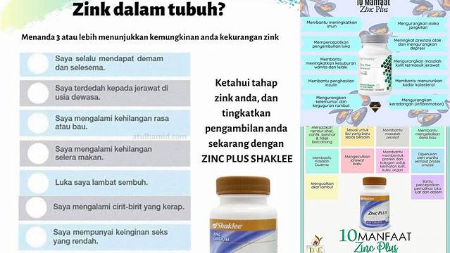 Temukan Manfaat Zinc Plus yang Jarang Diketahui