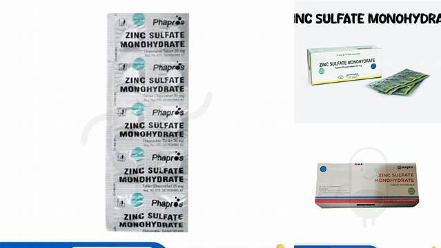 Temukan 9 Manfaat Zinc Sulfate Monohydrate yang Jarang Diketahui!