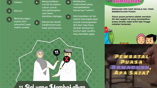 10 Hal Penting tentang membatalkan puasa Ramadhan saat Idul Fitri tiba