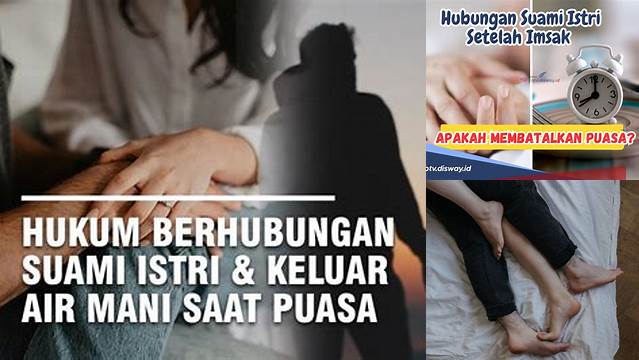 Membayangkan Berhubungan Intim Apakah Membatalkan Puasa