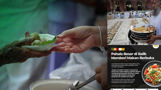 Memberi Makan Orang Yang Berpuasa