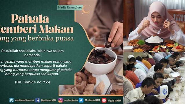 Memberi Makan Orang Yg Berpuasa