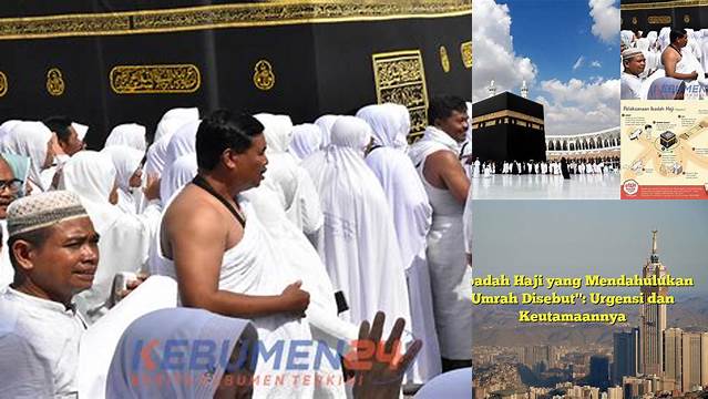 Mendahulukan Umrah Kemudian Haji Disebut