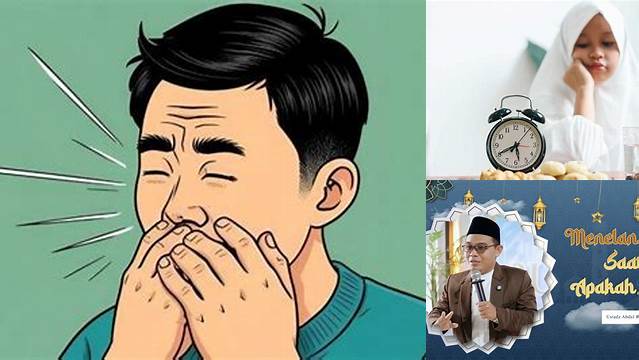 Menelan Ludah Saat Puasa Apakah Batal