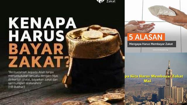 Mengapa Kita Harus Membayar Zakat