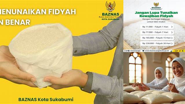 Mengganti Puasa Dengan Fidyah