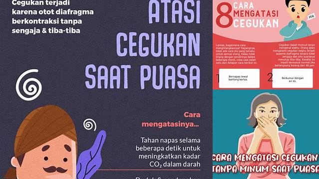 Menghilangkan Cegukan Saat Puasa