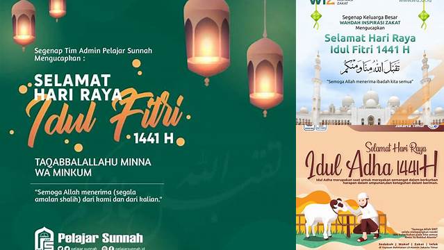 Mengucapkan Selamat Hari Raya Idul Adha