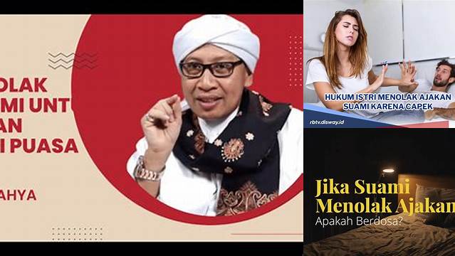 Menolak Ajakan Suami Karena Puasa