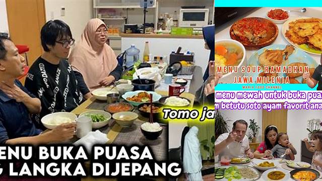 Menu Buka Puasa Anak2