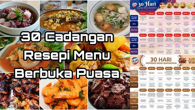 Menu Bulan Puasa