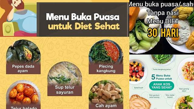 Menu Diet Buka Puasa
