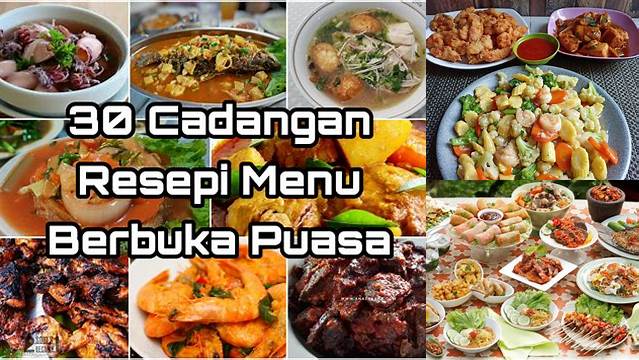 Menu Makan Buka Puasa