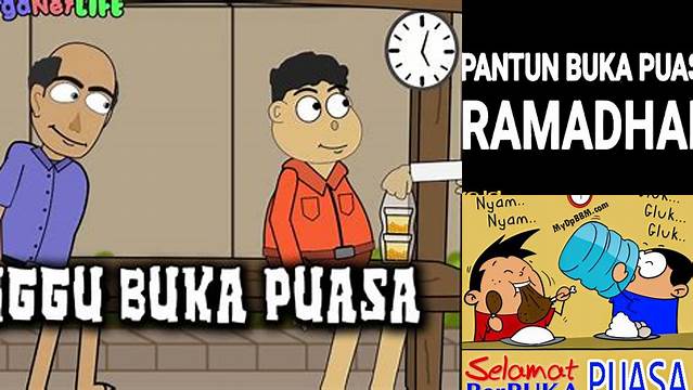 Menunggu Buka Puasa Lucu