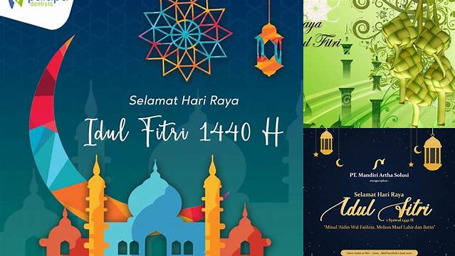 Menyambut Hari Raya Idul Fitri