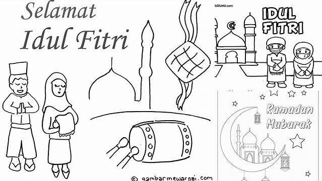 Mewarnai Idul Fitri