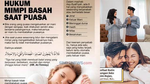 Mimpi Berhubungan Badan Saat Puasa