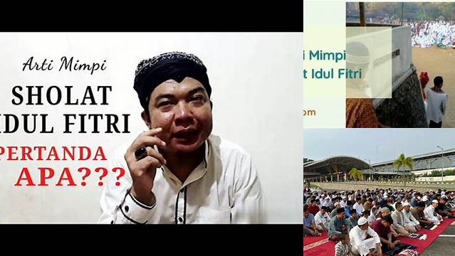 Mimpi Sholat Idul Fitri