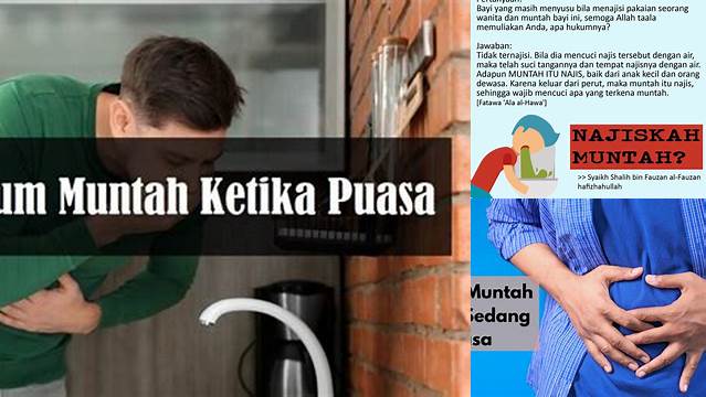Muntah Ketika Puasa