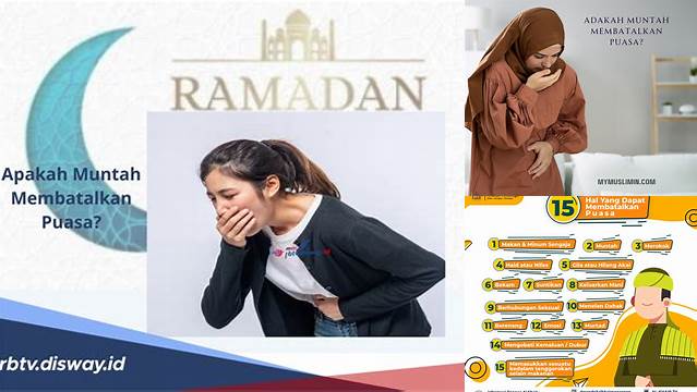Muntah Yang Membatalkan Puasa