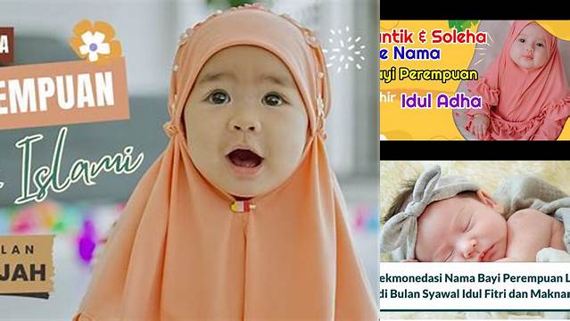 Nama Bayi Perempuan Lahir Idul Adha