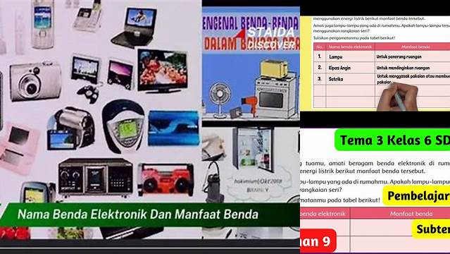 Temukan Manfaat Mengejutkan dari Nama Benda Elektronik yang Jarang Diketahui